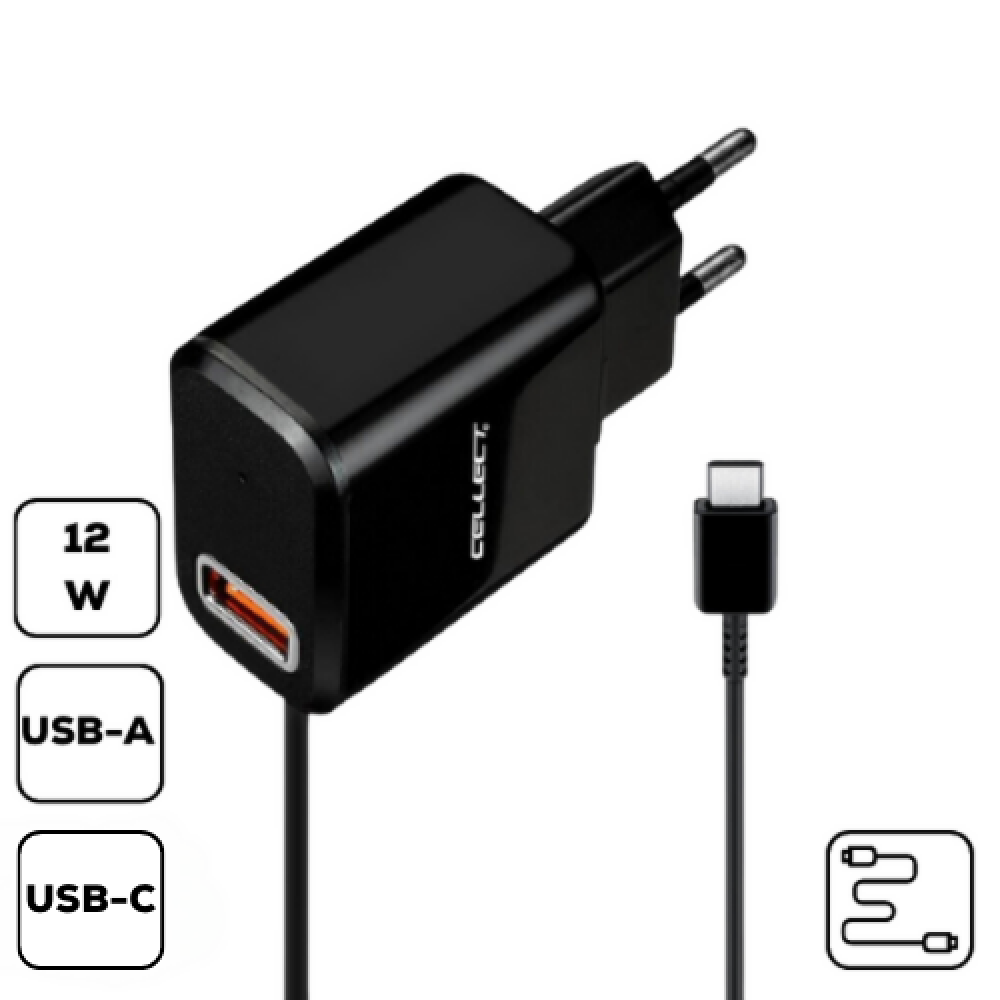 12W HS-H47 Hálózati töltő Type-C csatlakozó,2.4A