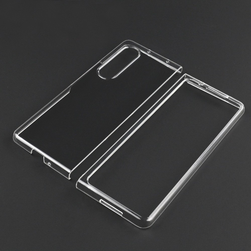 Samsung Z Fold 5 szilikon hátlap, Átlátszó