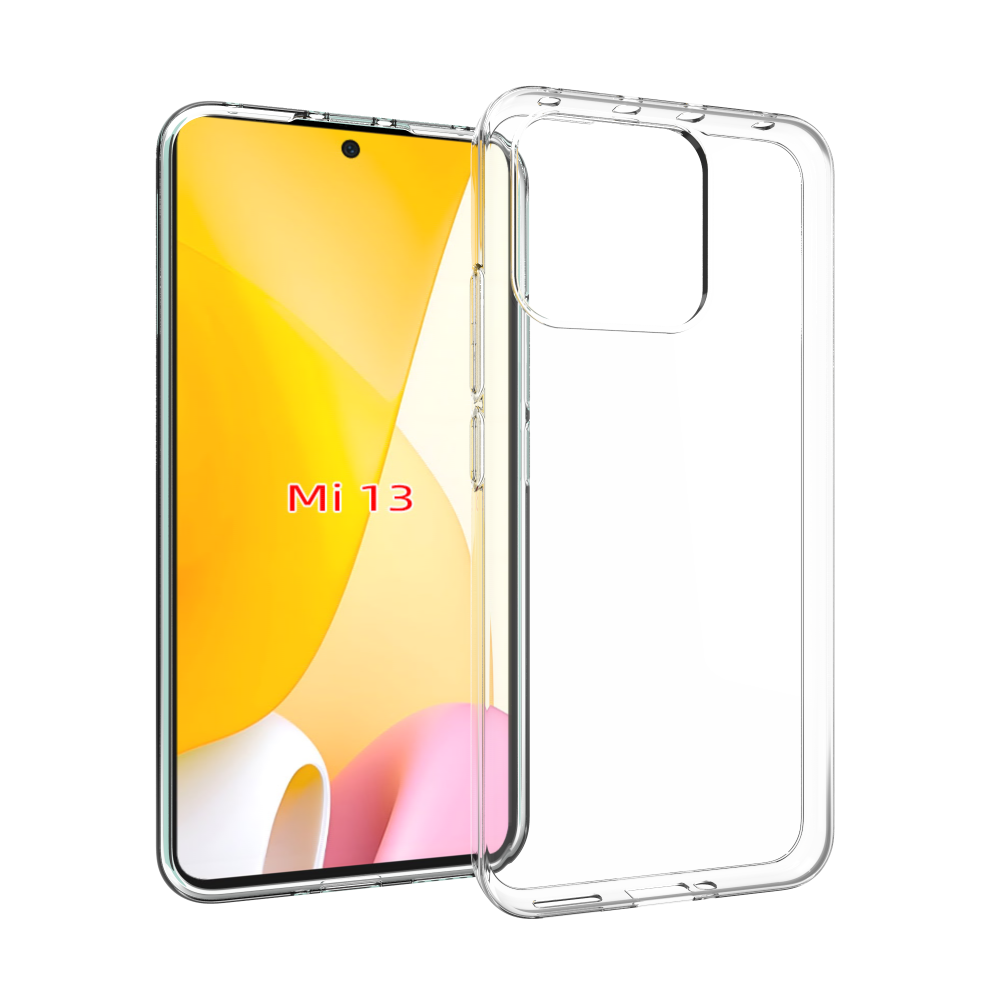 Xiaomi 13 szilikon hátlap, Átlátszó