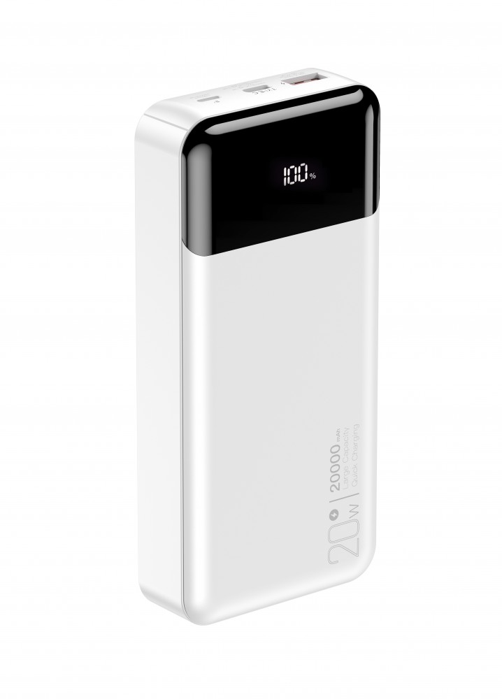 Cellect Powerbank, PD20 W, 20000mAh, Fehér