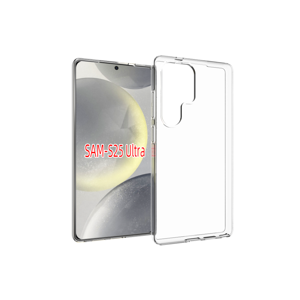 Samsung Galaxy S25 Ultra szilikon tok,Átlátszó