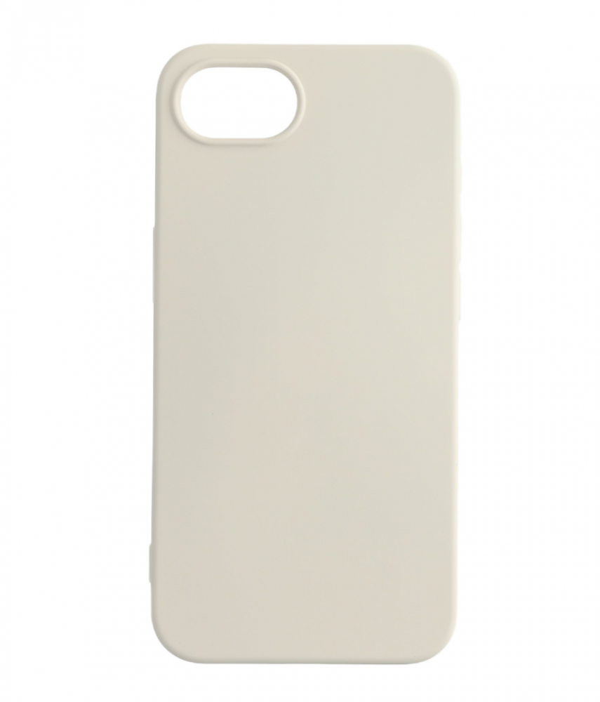 Premium szilikon tok, Iphone 17e/16e, Tört fehér