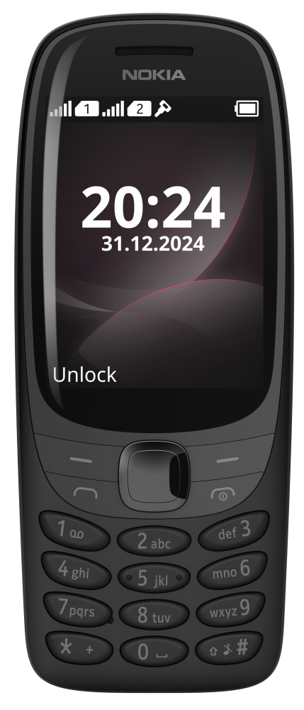 Nokia 6310 DS kártyafüggetlen mobiltelefon, fekete