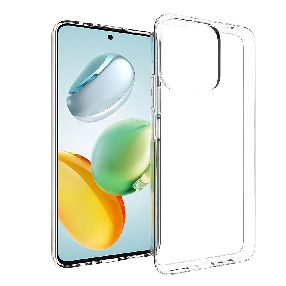 HONOR 200 Smart 5G vékony szilikon hátlap,Átlátszó