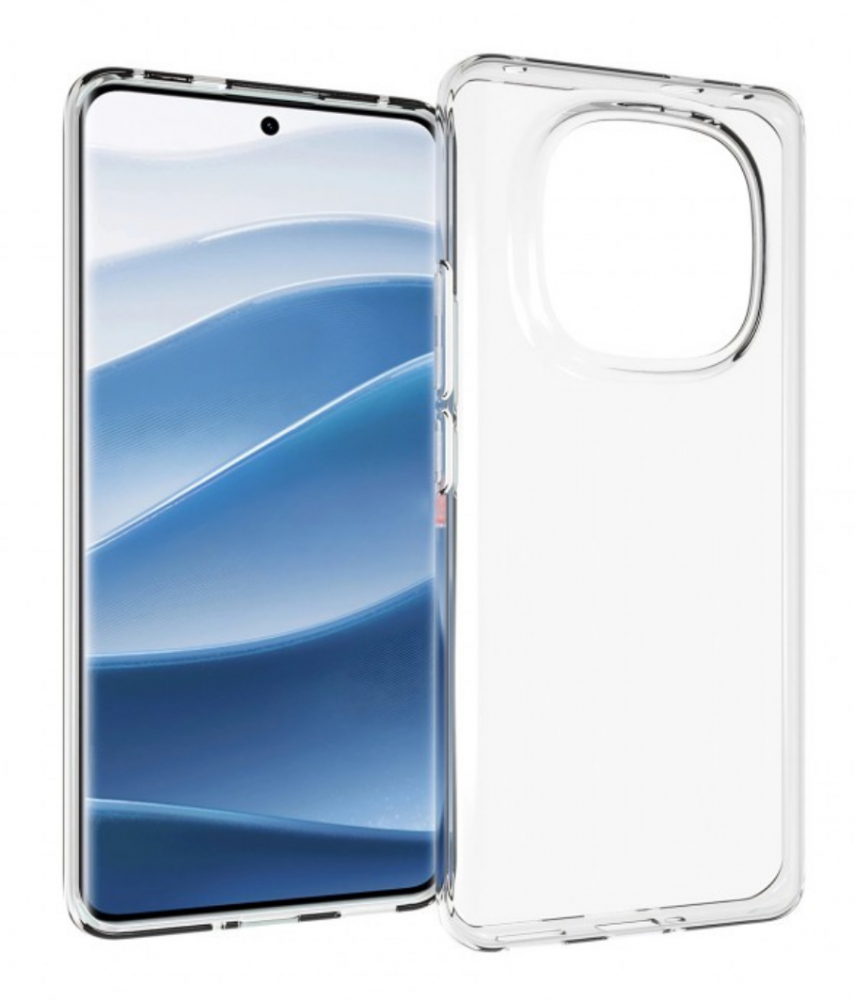Xiaomi Redmi Note 14 Pro Plus 5G vékony szilikon hátlap,Átlátszó
