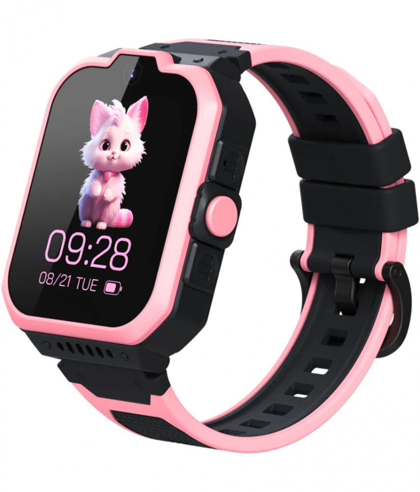 ZTE Watch K1 Pro gyerek okosóra 4G/GPS, pink