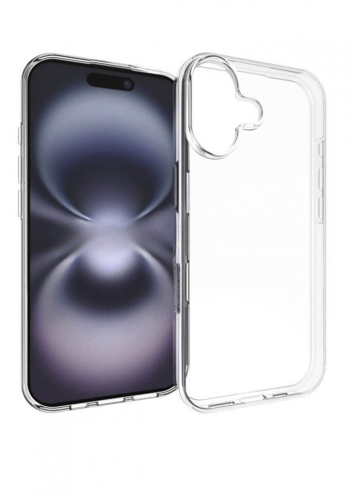 iPhone 17 vékony TPU szilikon hátlap,Átlátszó
