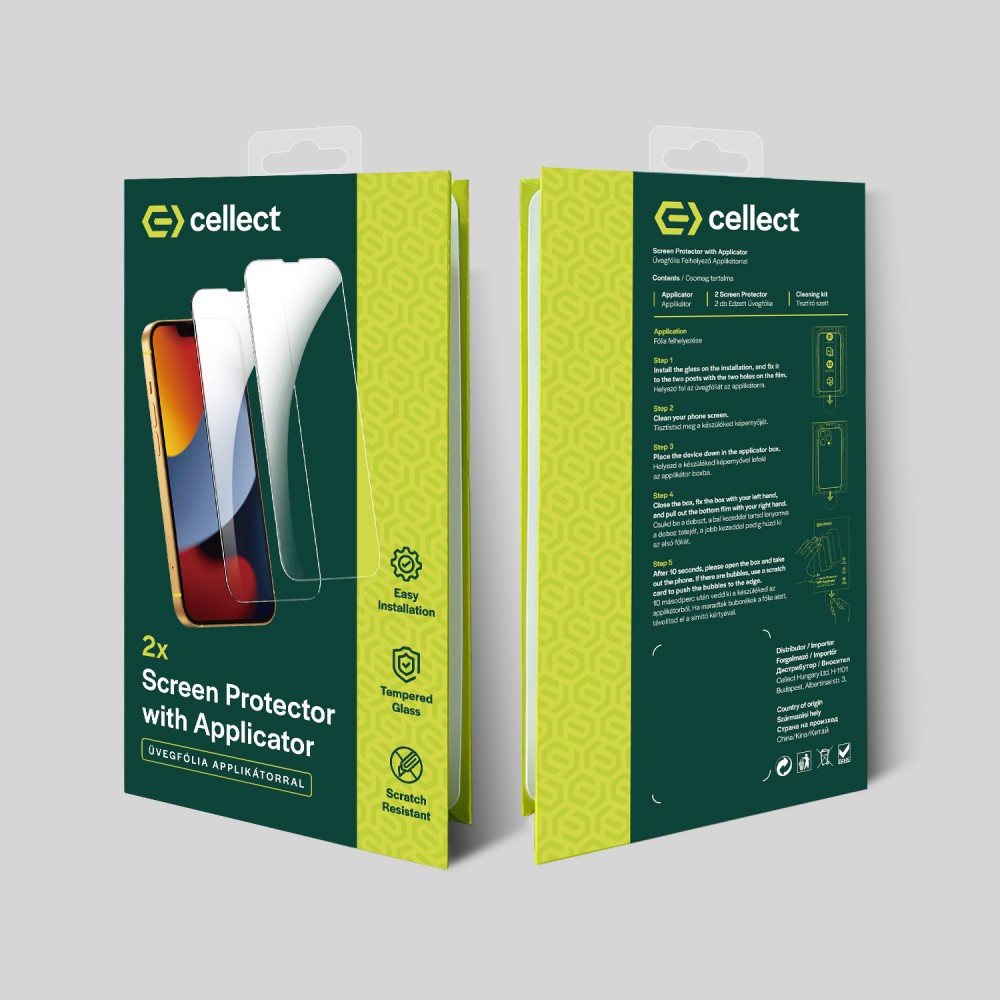 iPhone Air applikátor 2 üvegfóliával