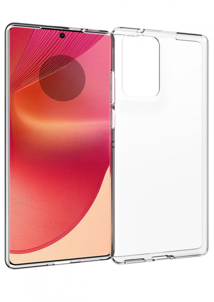 Motorola Edge 50 Fusion 5G szilikon hátlap,Átlátszó