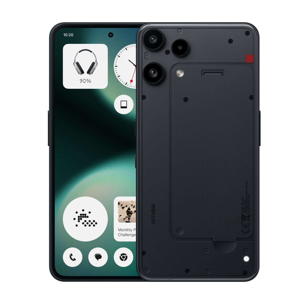 Nothing Phone (3A) Lite fekete, 8+128 GB okostelefon