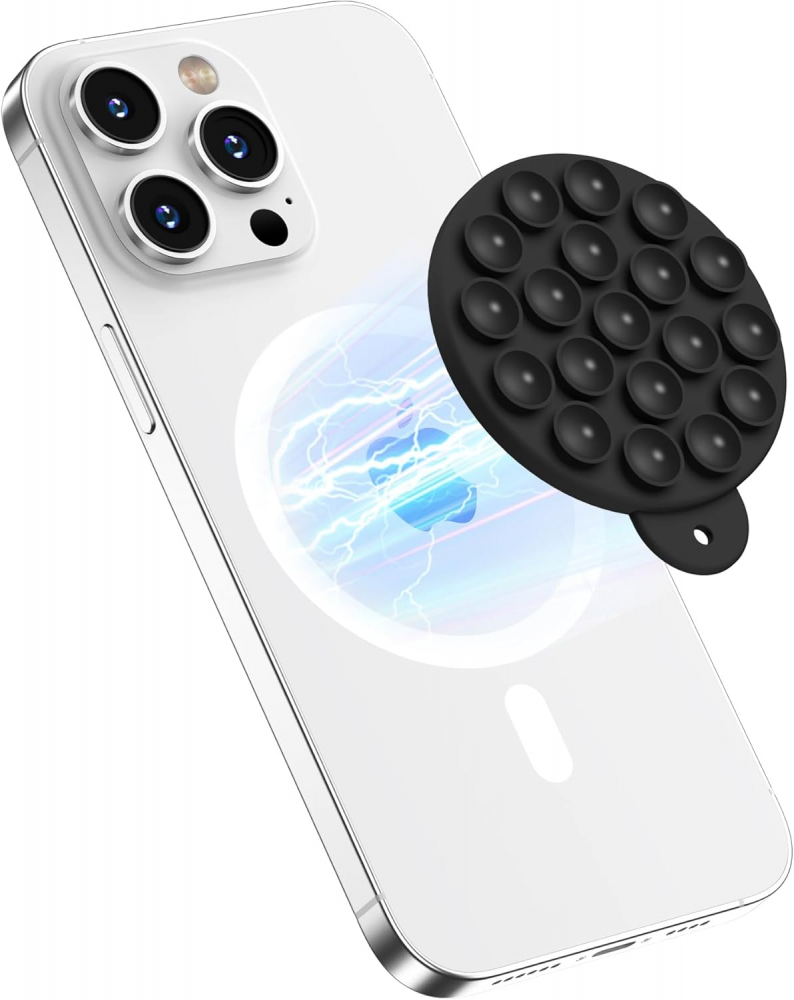 Mágneses tapadókorong mobiltelefonhoz, Fekete