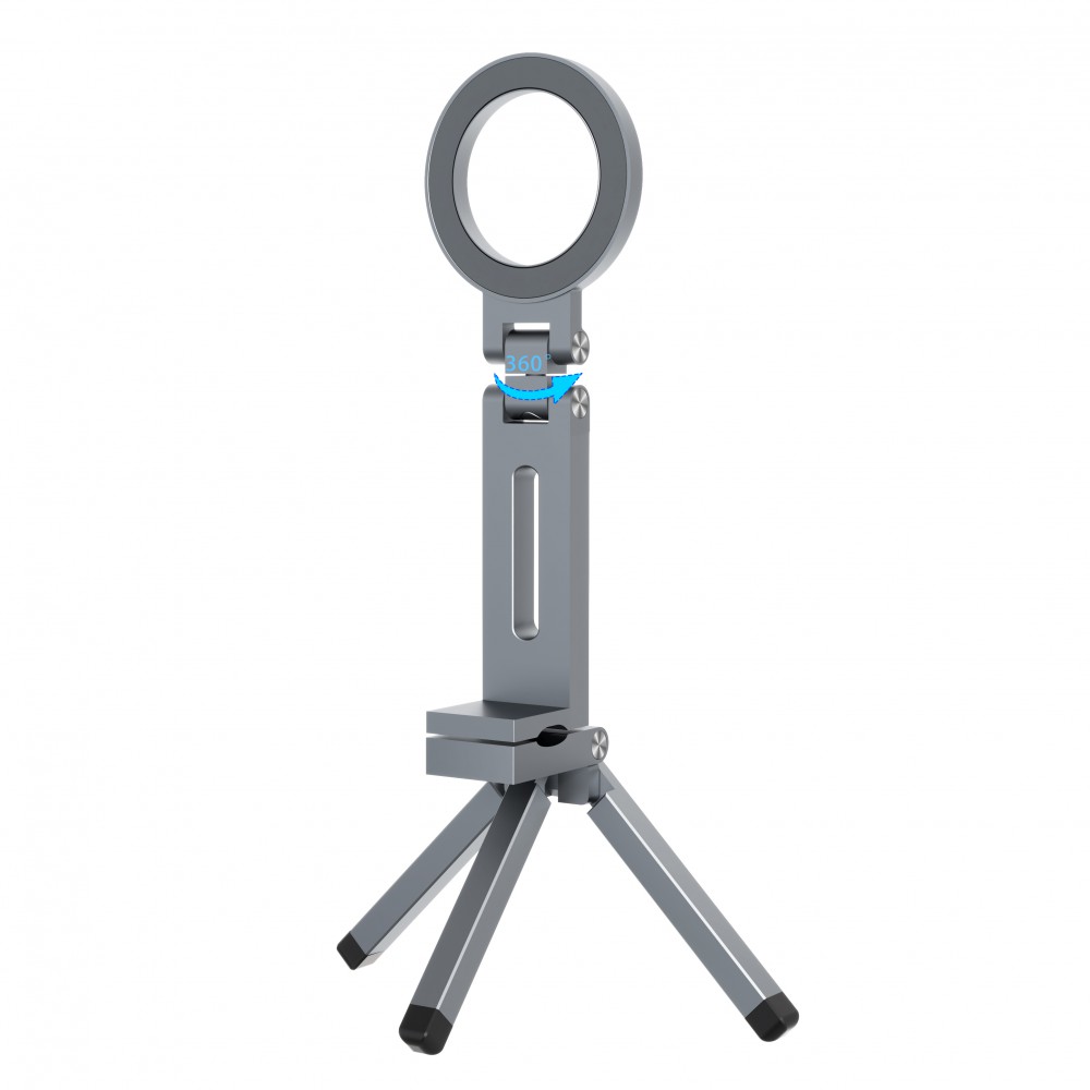 Cellect Mágneses alumínium tripod selfie stick kitám. funk., Ezü