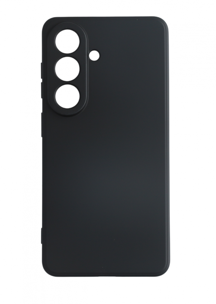 Premium szilikon tok, Samsung S26 Plus, Fekete