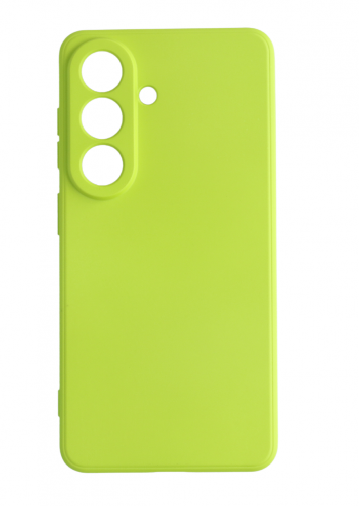 Premium szilikon tok, Samsung S26, Neonsárga