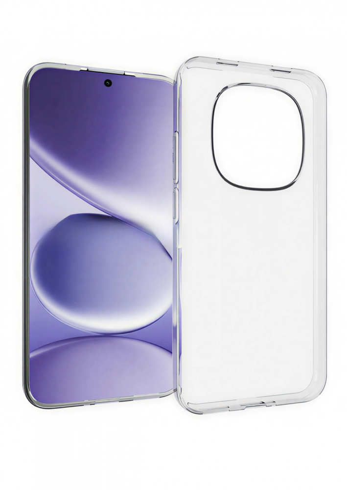 Xiaomi Redmi Note 15 Pro 5G vékony szilikon hátlap,Átlátszó