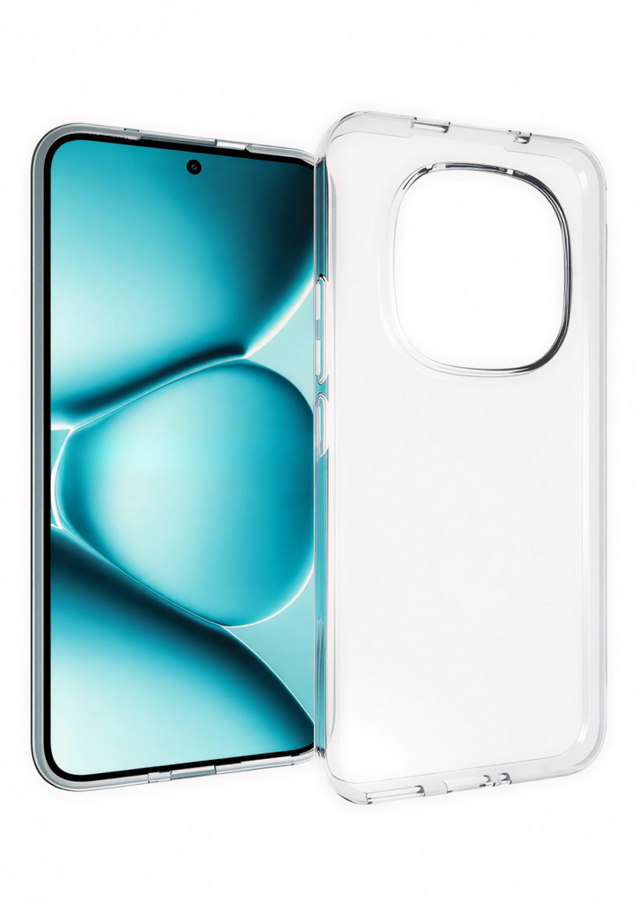 Xiaomi Redmi Note 15 Pro Plus 5G vékony szilikon hátlap,Átlátszó