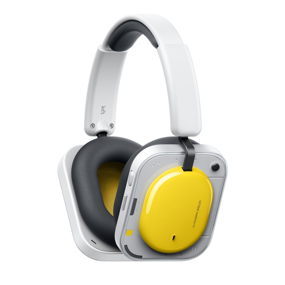 Nothing Headphone (a)vezeték nélküli sárga fejhallgató B186