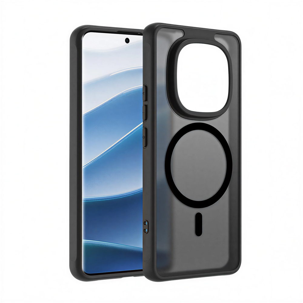 Xiaomi Redmi Note 15 5G mágneses szilikon hátlap,Fekete