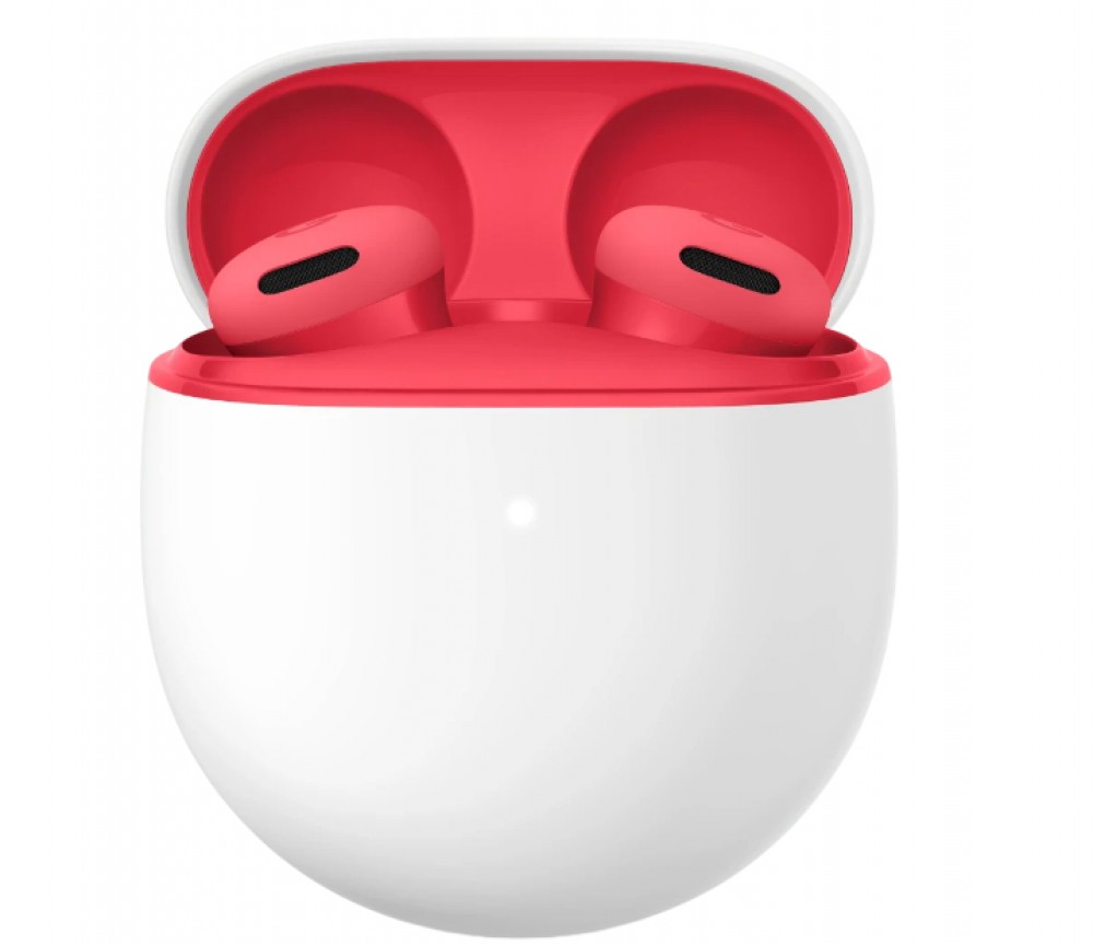 Google Pixel Buds 2a vezeték nélküli fülhallgató, korallpiros
