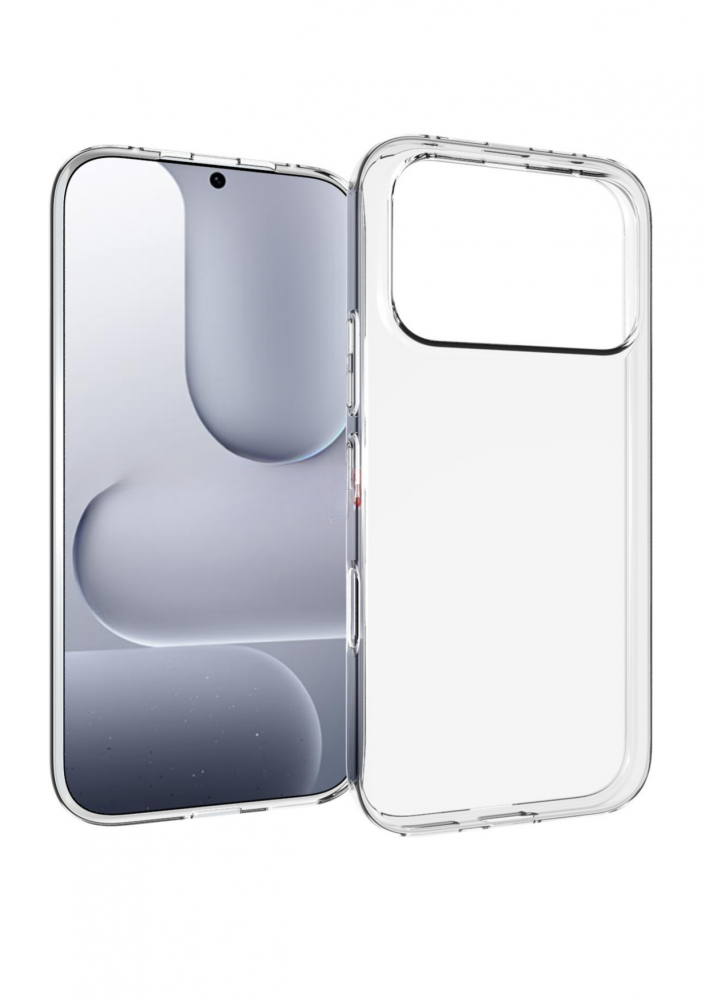Honor 600 vékony szilikon hátlap, Átlátszó
