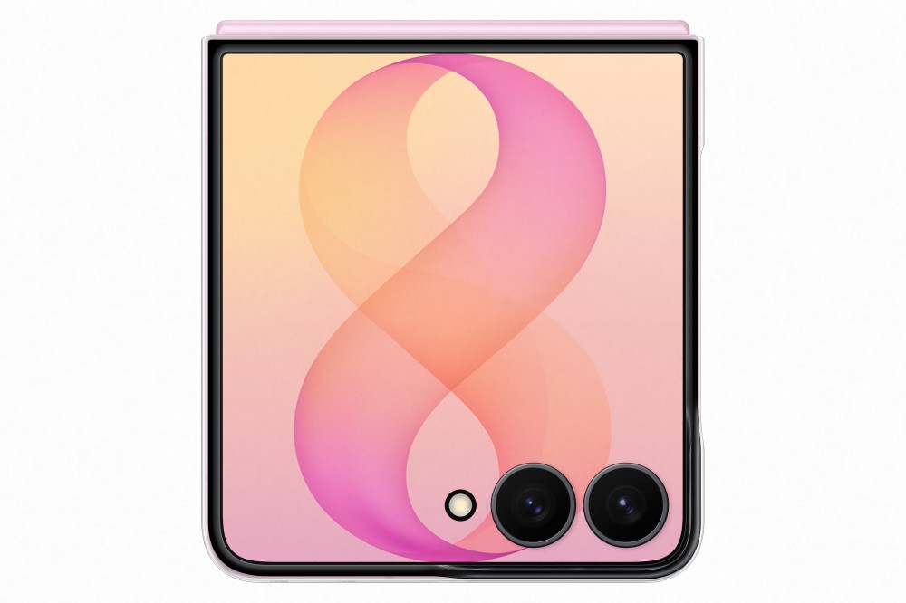 Samsung Galaxy Flip8 Clear cover mágneses tok, átlátszó