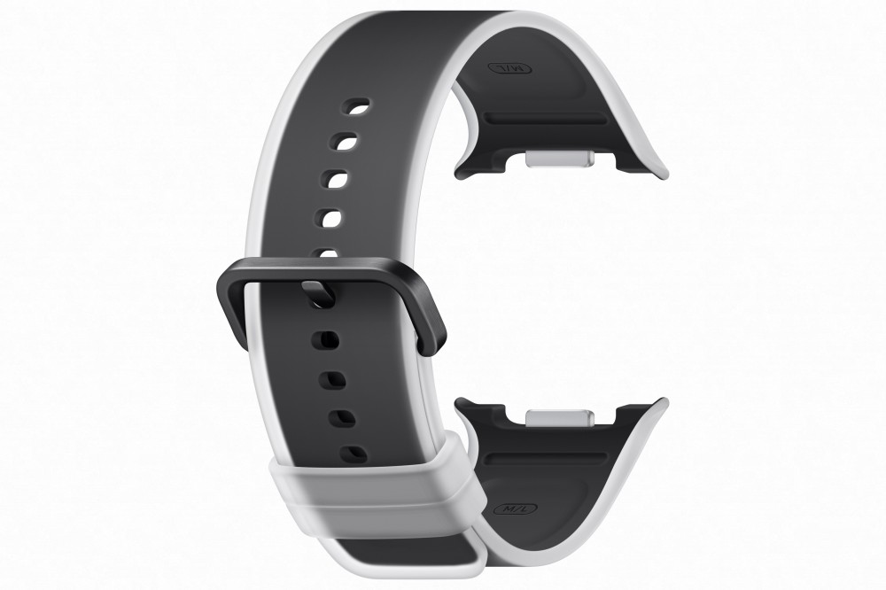 Samsung Galaxy Watch9 szilikon szíj (M/L), fekete