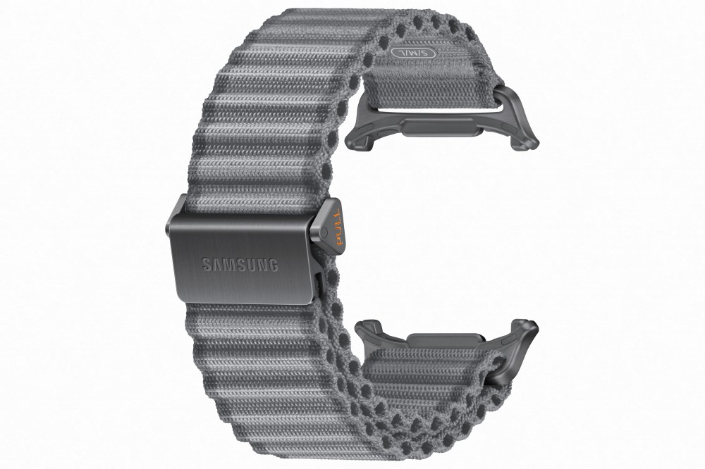 Samsung Watch Ultra2 szövet szíj, szürke