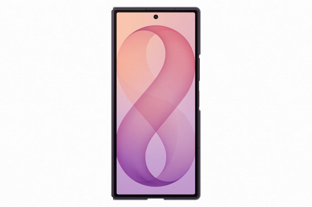 Samsung Galaxy Fold8 Ultra mágneses szilikon tok, viola