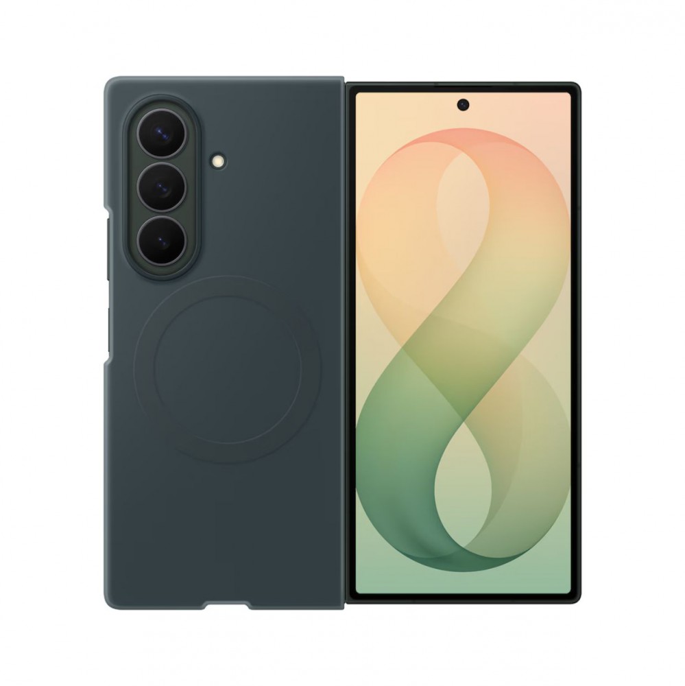 Samsung Galaxy Fold8 Ultra mágneses szilikon tok, zöld