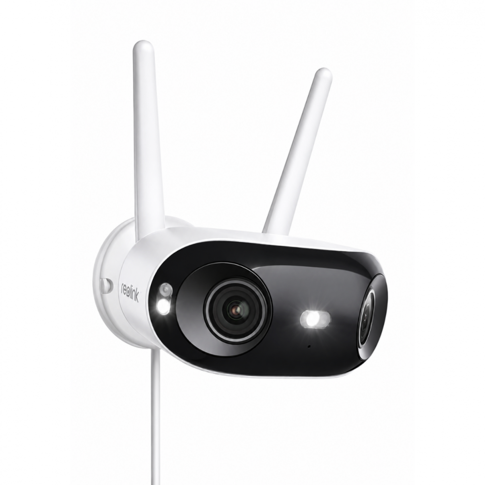 Reolink W740 Wifi6 Dual 8MP IP67I fehér kültéri kamera