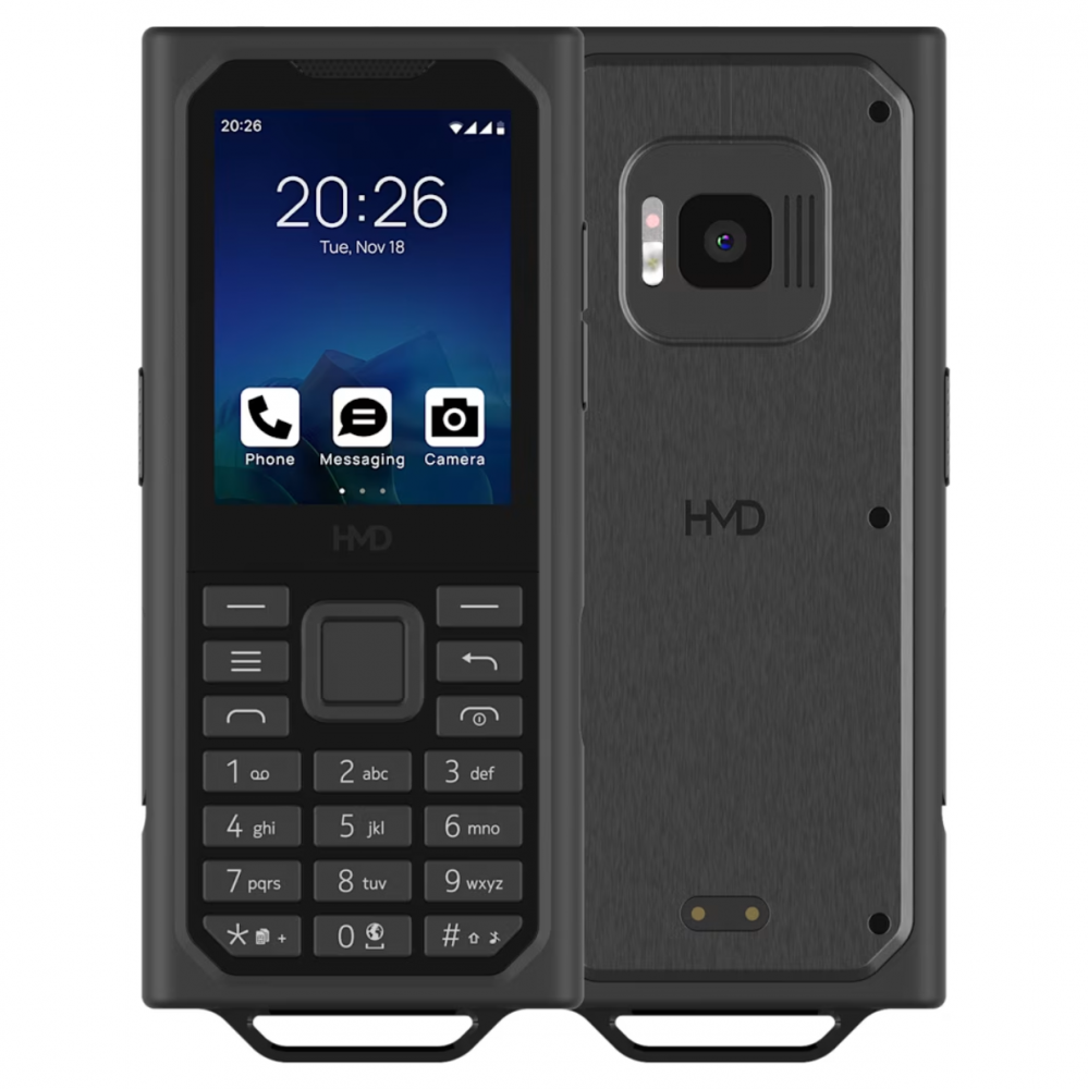 HMD TERRA M 4G DS 2GB 32GB sötét szürke mobiltelefon