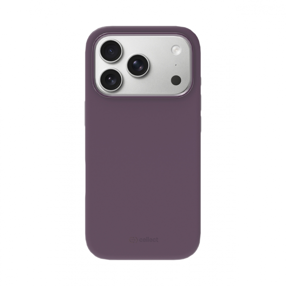 Cellect mágneses puha szilikon tok, iPhone 18 Pro,Padlizsán