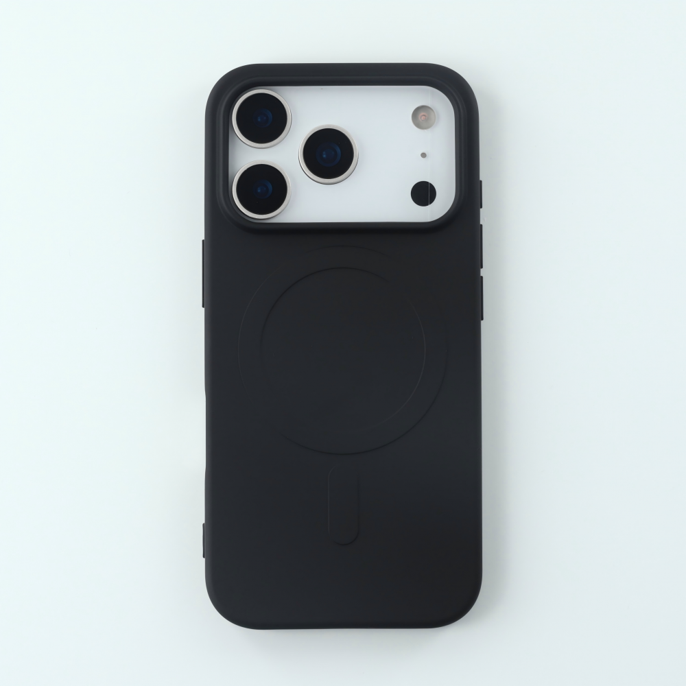 Cellect iPhone 18 Pro mágneses szilikon tok,Fekete