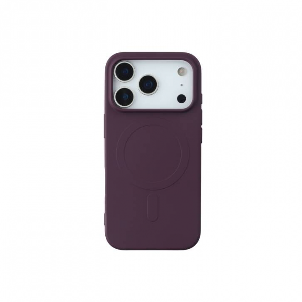Cellect Iphone 18 Pro mágneses szilikon tok,Padlizsán