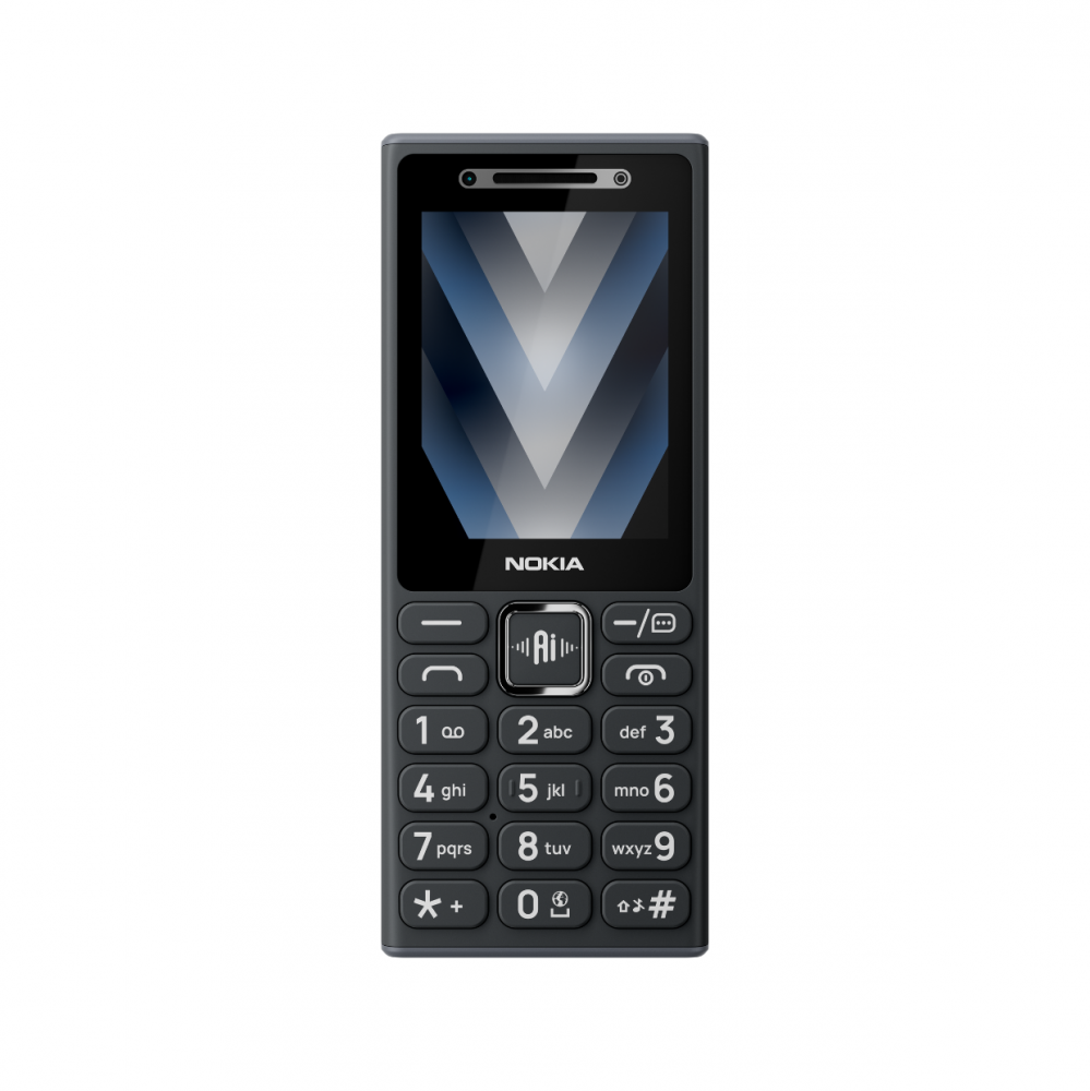 Nokia 200 4G DS AI fekete kártyafüggetlen mobiltelefon