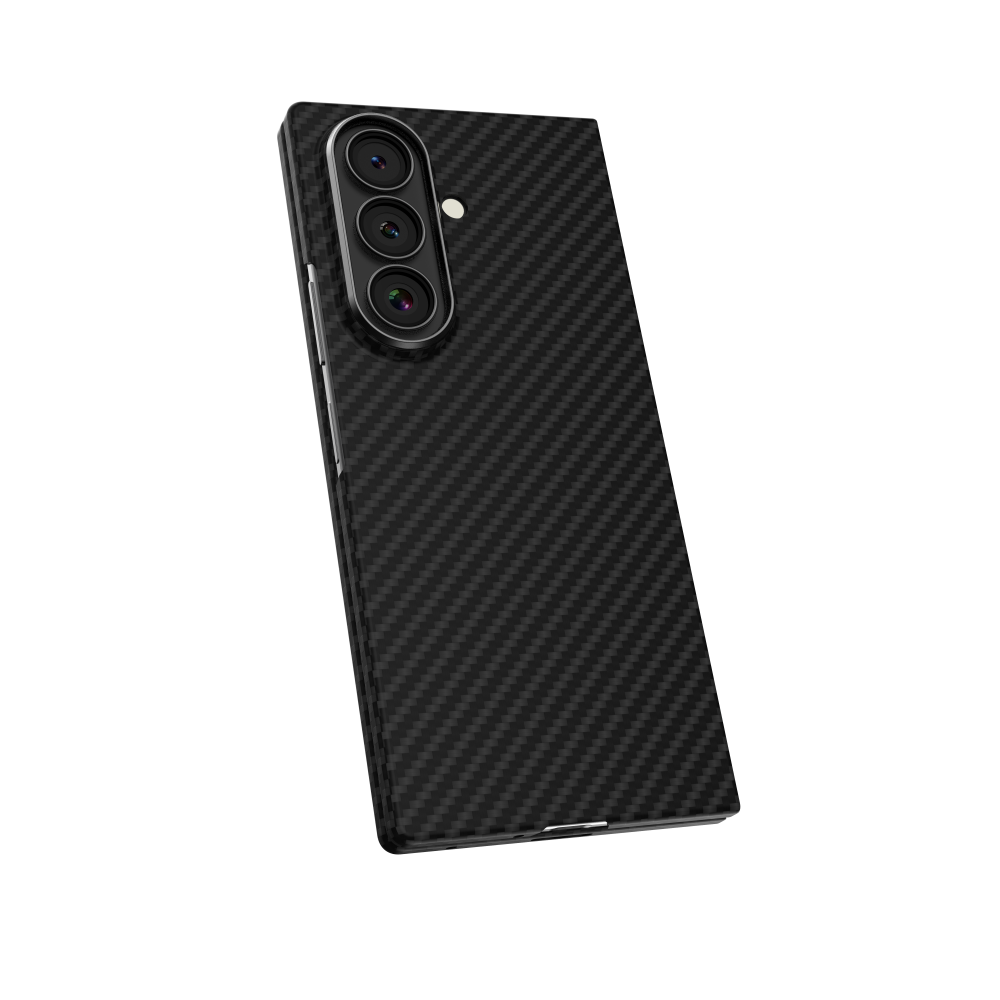 Mágneses aramid karbon tok, Samsung Fold 8 Ultra, Fekete