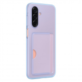 Samsung A26 5G kártyatartós hátlap, Kék