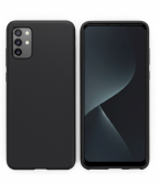 Premium szilikon tok, Samsung S25 Plus, Fekete