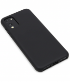 Premium szilikon tok, Samsung S25 Plus, Fekete