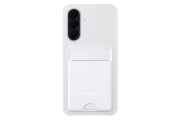 Samsung Galaxy A37 5G kártyatartós hátlap, világos szürke