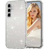 Samsung Galaxy A27 csillámos szilikon telefontok, Átlátszó