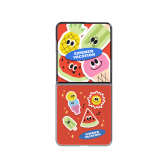 Samsung Galaxy Flip8 Flipsuit mágneses tok Summer Vacation,piros