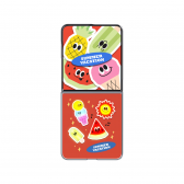 Samsung Galaxy Flip8 Flipsuit mágneses tok Summer Vacation,piros